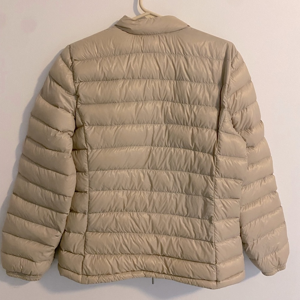 Calvin Klein Tan Lightweight Down Coat - Picture 2 of 6